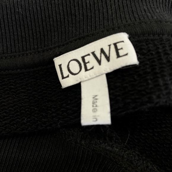 Loewe Black Embroidered Logo Sweater - Picture 2 of 3